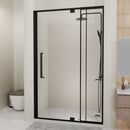 Semi Frameless Pivot Hinged Shower Door, Reversible Design by HouseOfZazla