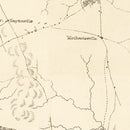 Vintage Map of Montgomery County, Maryland 1862
