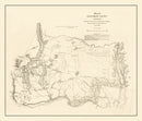 Vintage Map of Montgomery County, Maryland 1862