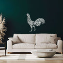 King Chicken  Metal Wall Art