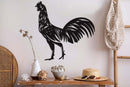 King Chicken  Metal Wall Art