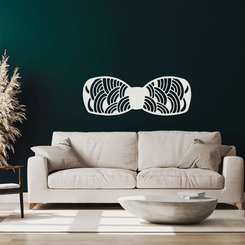 Ribbon Metal Wall Art