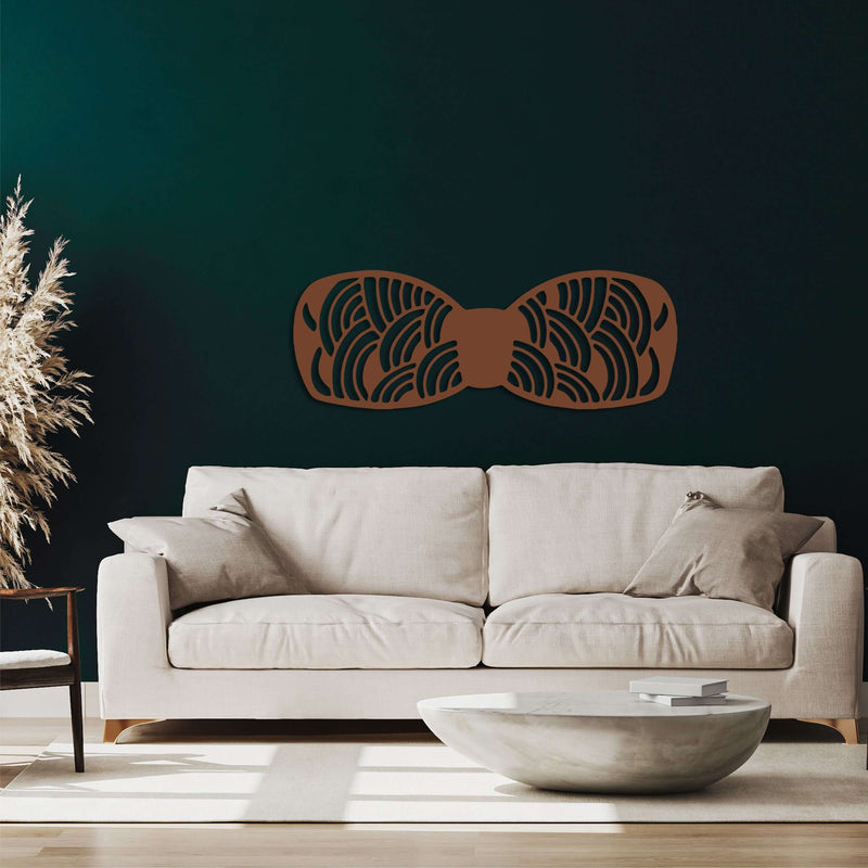 Ribbon Metal Wall Art