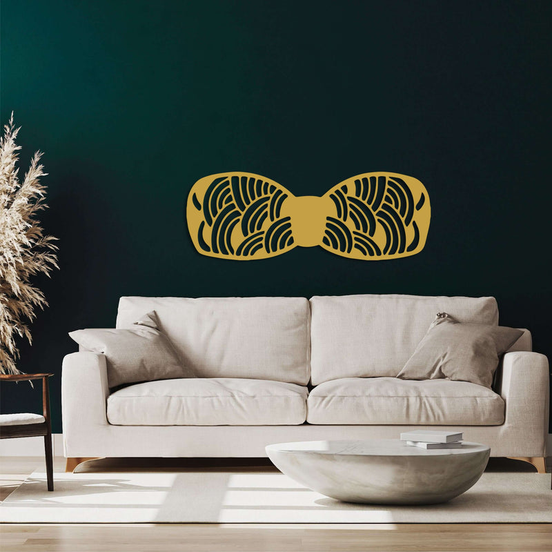 Ribbon Metal Wall Art