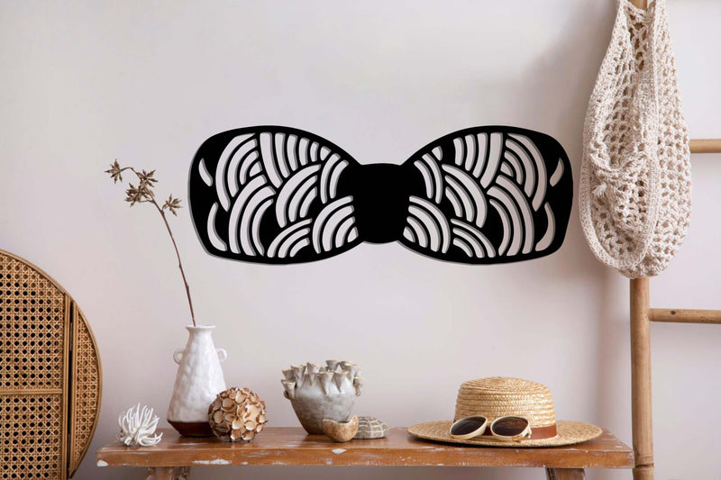Ribbon Metal Wall Art