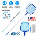 Swinging Pool Skimmer Cleaner Mesh Net Telescopic Pole by LJGDeals