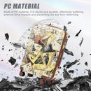 3-Piece PC Spinner Wheel Luggage Set with Printed Pattern
