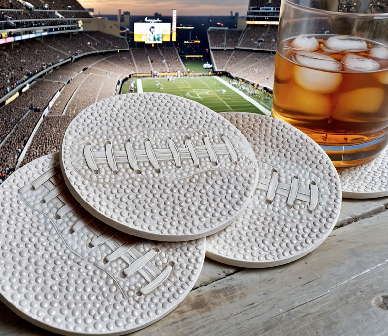 Football Drink Coasters, photo 2 of 8