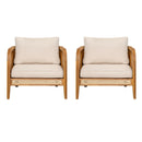 Kirkby - Bohemian Outdoor Patio Cushioned Arm Chair