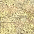 Vintage Map of Monroe County, Michigan 1901