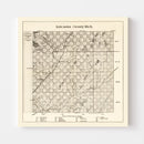 Vintage Map of Kalcaska County, Michigan 1878