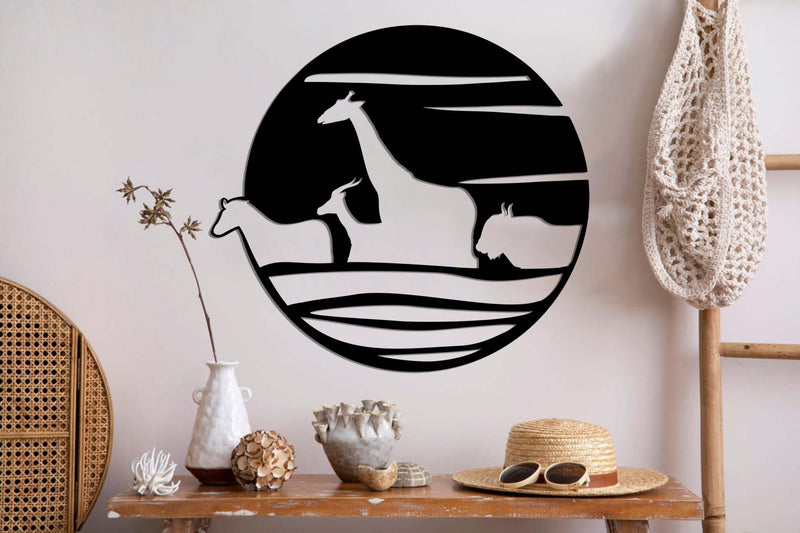 Savannah Metal Wall Art