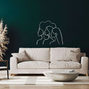 Girls in Order Metal Wall Art