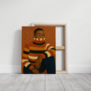 Quiet Thoughts in a Striped Sweater by Kooly
