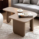 L-Shape Coffee Table For Living Room by HouseOfZazla