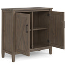 Ela - Low Storage Cabinet - Smoky Brown
