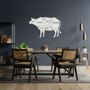 Cow For Feasting Metal Wall Art