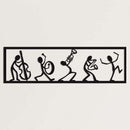 Stickman Orchestra Metal Wall Art