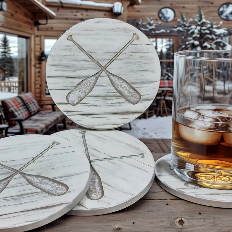 Wood Paddles Coasters, photo 2 of 7