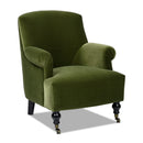 Eloise - Design Pleated Sock Arm Accent Armchair by HouseOfZazla