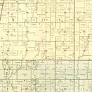 Vintage Map of Gundy County, Missouri 1890