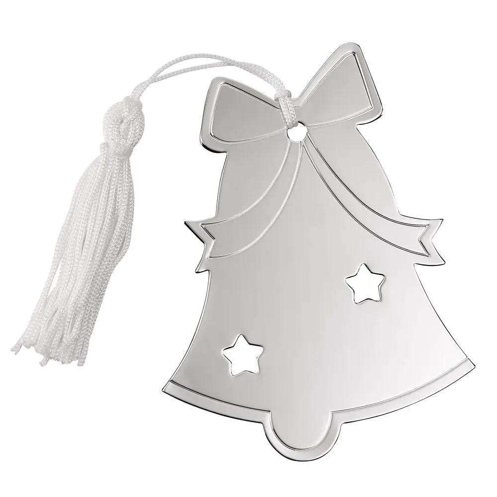 Bell Ornament W/white Tassel, Np, photo 2 of 3