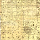 Vintage Map of Nodaway County, Missouri 1906