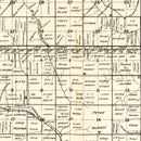 Vintage Map of Douglas County, Nebraska 1900
