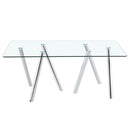 Dining Table With Transparent Surface by HouseOfZazla