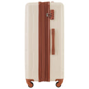 2 Piece Luggage Set With Bags Expanable Spinner Wheels ABS Lightweight Suitcase With Tsa Lock 20" / 24" by HouseOfZazla