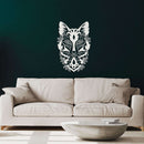 Traditional Wolf Metal Wall Art