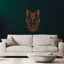 Traditional Wolf Metal Wall Art