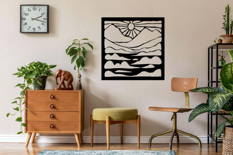 Sunrise  Metal Wall Art