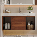 39.4" Floating Bathroom Vanity with Ceramic Sink