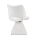 Modern Swivel Dining Chair With High Back by HouseOfZazla