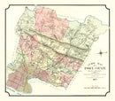 Vintage Map of Essex County, New Jersey 1877