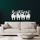 Artistic Cows Metal Wall Art