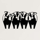 Artistic Cows Metal Wall Art