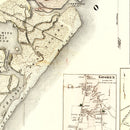 Vintage Map of Cape May County, New Jersey 1872