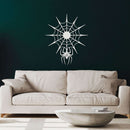 Spider Web Metal Wall Art