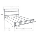 Urbana - Storage Panel Bed