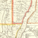 Vintage Map of Ontario County, New York 1859
