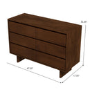 Dubrovnik - Dresser With 6 Drawers - Brown by Unique Piece Furniture