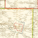 Vintage Map of Genesee County, New York 1854