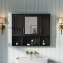 Modern Wall Mounted Medicine Cabinet with Adjustable Shelves and Soft Close Doors by HouseOfZazla