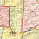 Vintage Map of Herkimer County, New York 1859