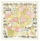 Vintage Map of Herkimer County, New York 1859
