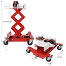 Heavy Duty Low Lift Transmission Jack With Nylon Safety Strap by HouseOfZazla