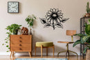 Flower Metal Wall Art