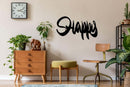 Happy  Metal Wall Art